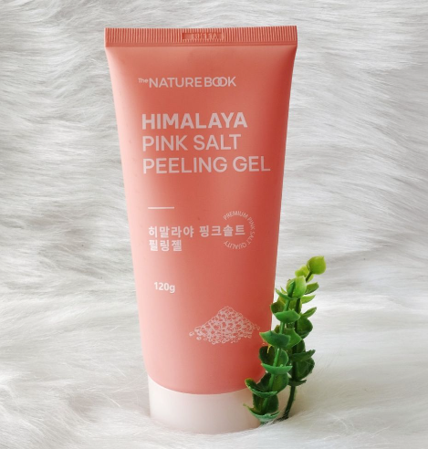 Gel tẩy tế bào chết muối hồng Himalaya Nature Book ( tuýp 120g)